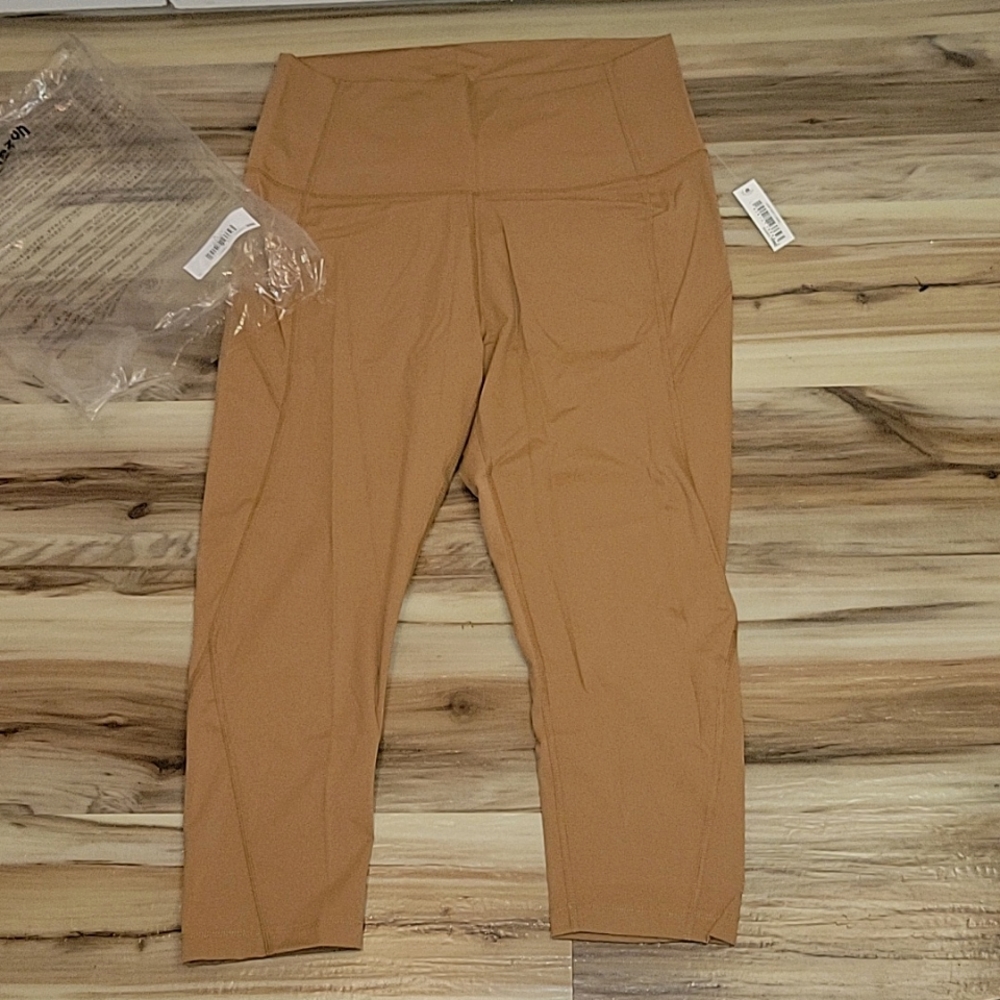CORE IO 1X NWT Camel Leggings